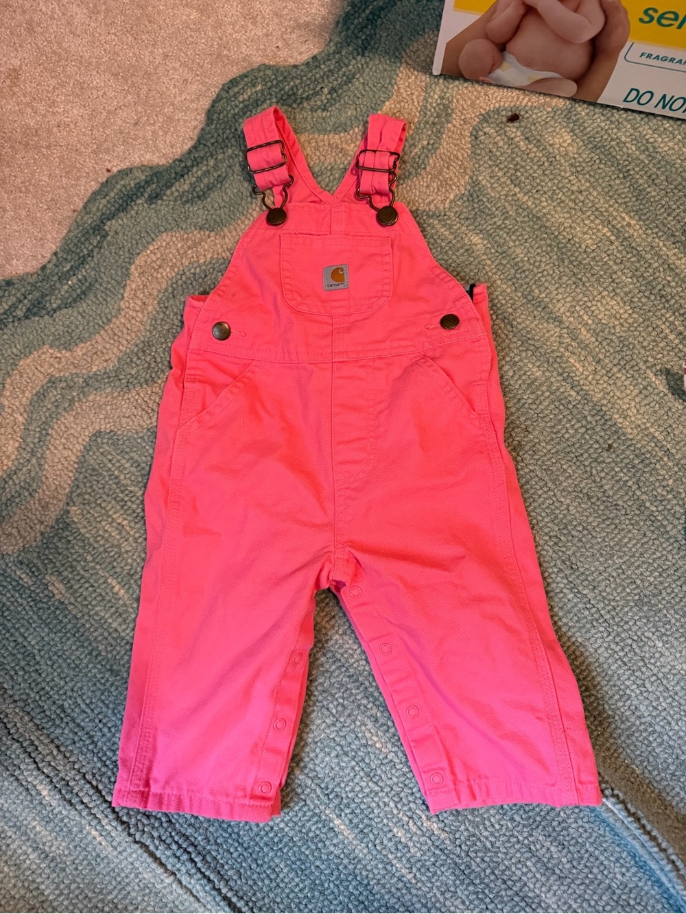 Carhartt Hot Pink Kids' Overalls
